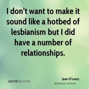 More Jean O'Leary Quotes
