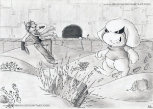 Quote VS Frenzy Toroko by Mehdow