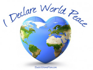 Declare World Peace #worldpeace [Peace Quotes]