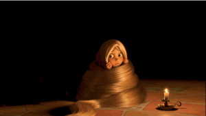 ... cocoon. Watching a scary movie? Hair cocoon. It’s so versatile and