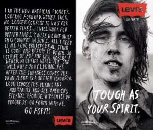 Levis Advert Go Forth