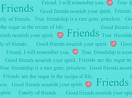 Home / Splendid Rhapsody - Friend Quotes Aqua