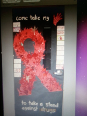 Red Ribbon Week Door Decorating Inspiration! Enter your best Red ...