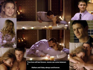 One Tree Hill Nathan and Haley Scott
