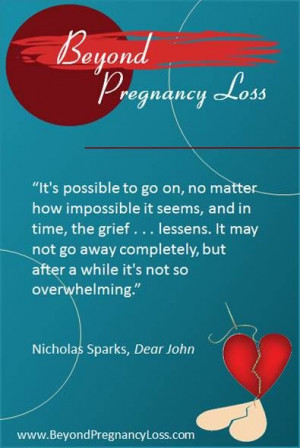 Coping with Pregnancy Loss words of comfort. Click here for free ...