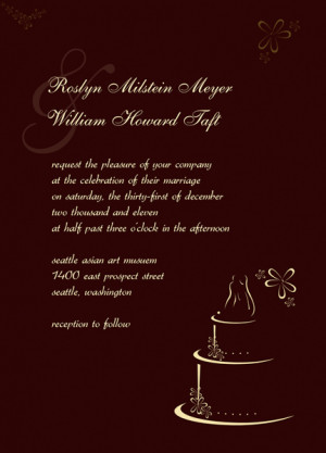 Wedding Reception Invitation Make Modern Invitations bn7CQoFJ