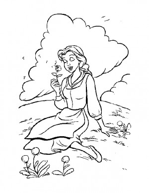 Coloring Pages Disney Fairies Med