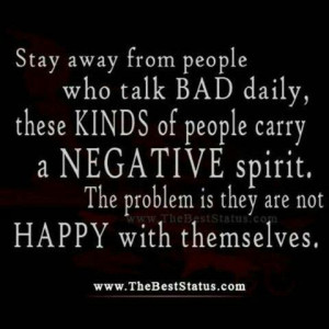 Negative People