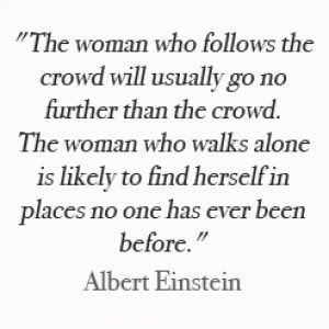 Cool quote from Albert Einstein