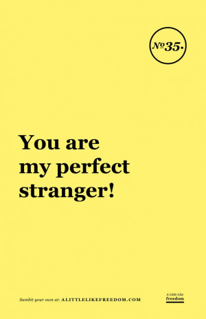 perfect stranger