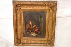 19th century oil painting