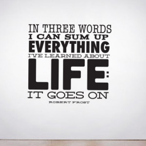 Life Goes On Quote Images Life goes on