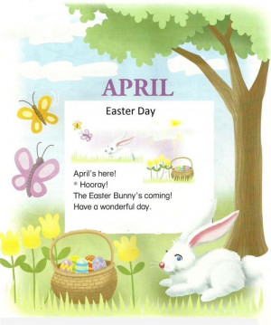 April’s Here! Hooray! The Easter Bunny’s Coming.. Here Wonderful ...