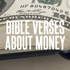 Bible Verses About Money