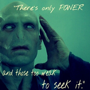 Voldemort quote - harry-potter Fan Art