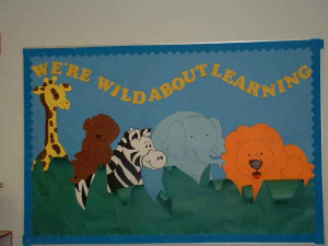 ... ! Will definitely use on an animal print/jungle theme bulletin board