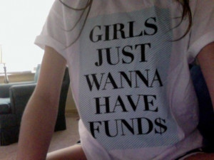 shirt cool text blue awesome lol funny girls funds money funny quote ...