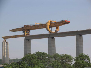 Home > Bridge Crane > Bridge Construction Crane For High Speed Railway ...