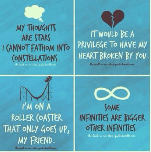 Quotes from The fault in our stars