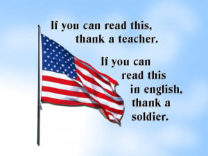 Thank you soldiers