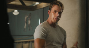 Photo of Steve Rogers , as portrayed by Chris Evans, in 