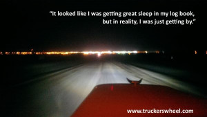 Lack of sleep is a huge issue for drivers.