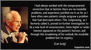 the temperamental conviction that at bottom there are no insoluble ...