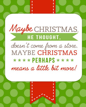 free printable dr. seuss christmas quote