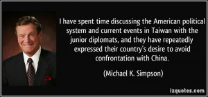 have spent time discussing the American political system and current ...