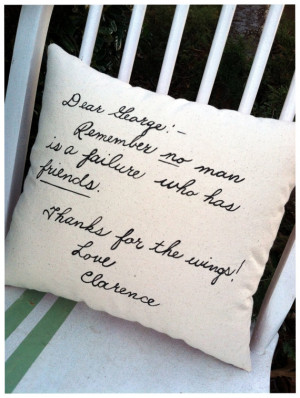It's a Wonderful Life, Clarence's note- Double Sided Holiday Quote ...