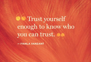 ... tend to be overly trusting and get hurt through misplaced trust