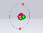 helium 3 atom