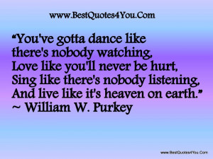 ... nobody listening and live like it’s heaven on earth ~ Earth Quote