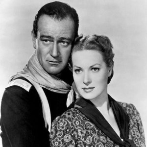 John Wayne and Maureen O'Hara