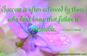 Posted in Inspirational Quotes Tagged coco chanel , success quote ...