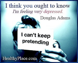 ... Douglas Adams - I think you ought to know I'm feeling very depressed
