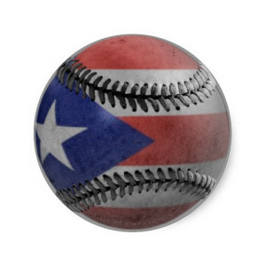 Puerto Rican Baseball Stickers