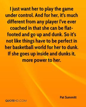 More Pat Summitt Quotes