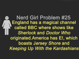 Yeap girls can be nerds too! More of this funny blog here …and boys ...