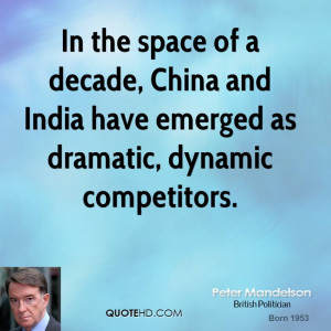 In the space of a decade, China and India have emerged as dramatic ...