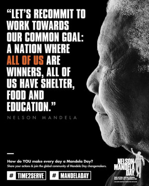 Recommit to work towards our common goal:a nation where all of us are ...
