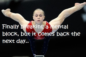 Back > Gallery For > Gymnastics Quotes Stick It