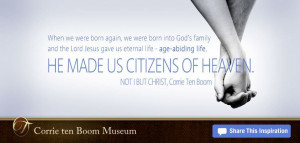 Quotes by Corrie ten Boom