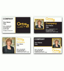 Business Cards Real Estate Business Cards Century 21 business