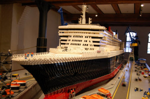 Queen Mary Built From Lego...