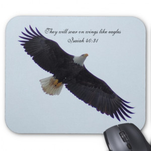 They will soar on wings like eagles mouse mats
