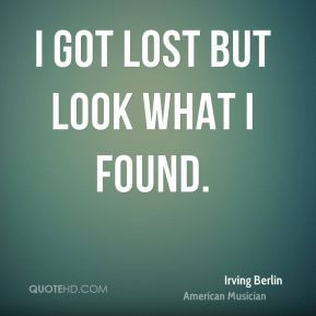 Irving Berlin Quotes