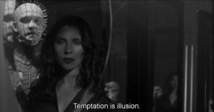 Temptation is illusion