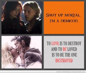 The Mortal Instruments And Percy Jackson