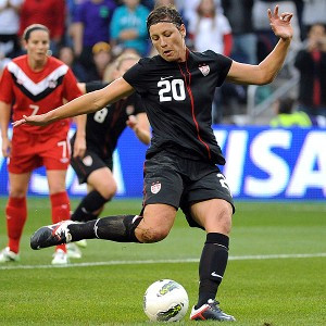 John Rieger/US Presswire Abby Wambach is the second leading scorer in ...
